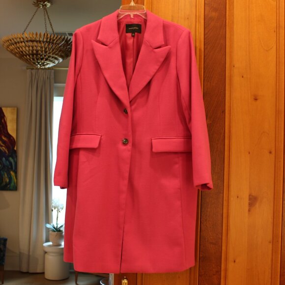 Banana Republic Jackets & Blazers - Women's Pink Banana Republic Pea coat